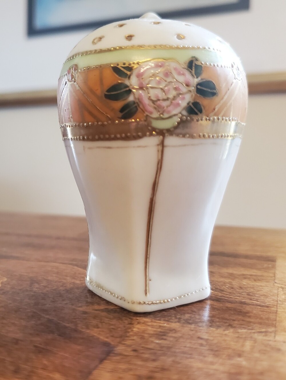 Japanese Art Nouveau Pepper Shaker